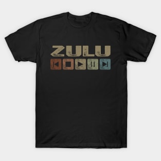 Zulu Control Button T-Shirt